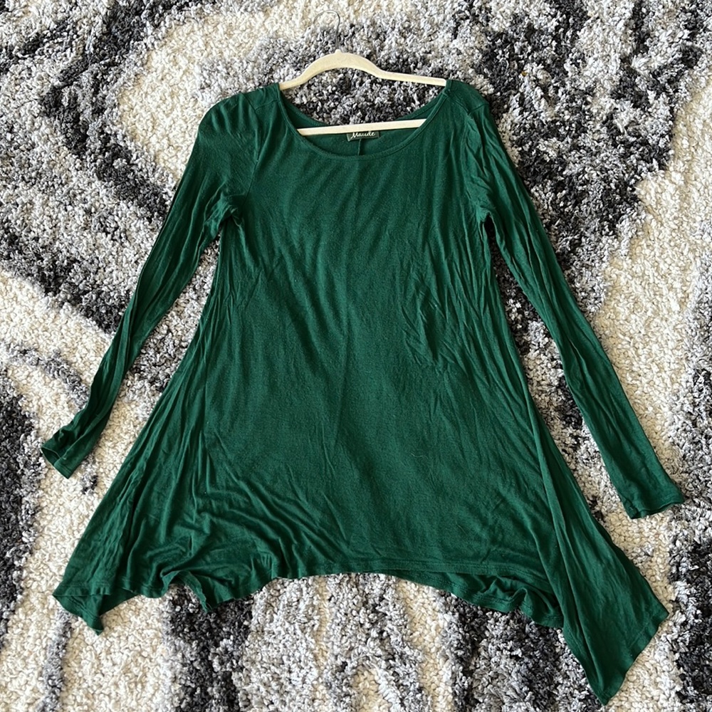 Green Maude shirt or short dress